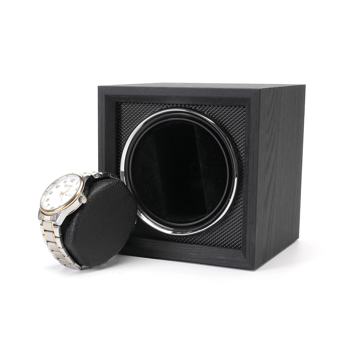 Edge Wood Single Watch Winder - WatchMatic