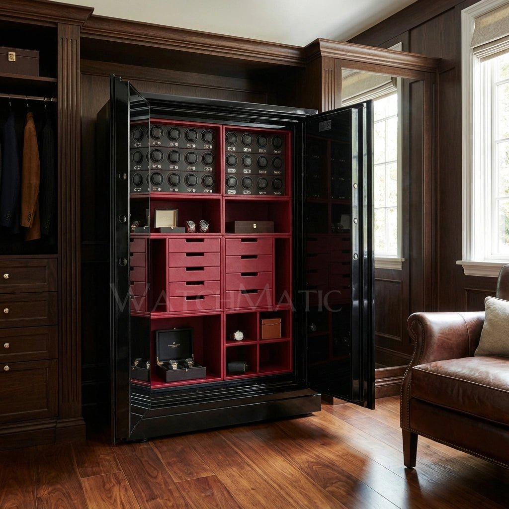 buy Sovereign™ Pure Cabinet – Dual Door Watch Safe at WatchMatic with free shipping