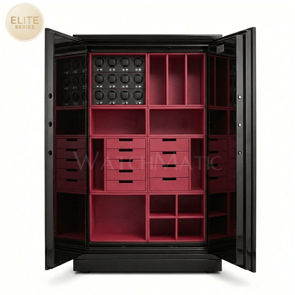 buy Sovereign™ Pure Cabinet – Dual Door Watch Safe at WatchMatic with free shipping